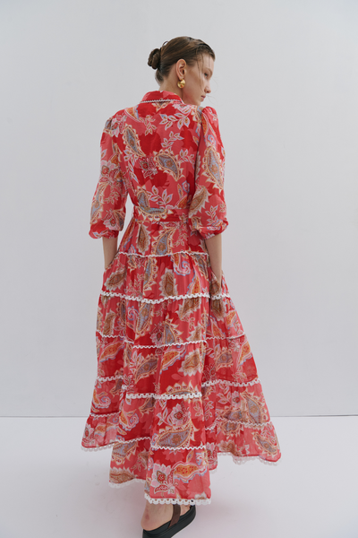 Grace Maxi Dress Queen of Hearts