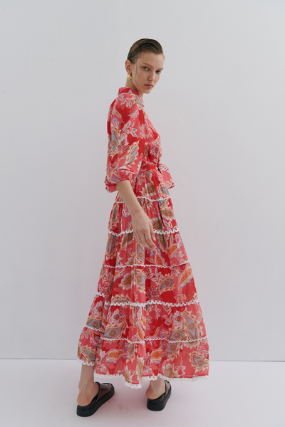 Grace Maxi Dress Queen of Hearts