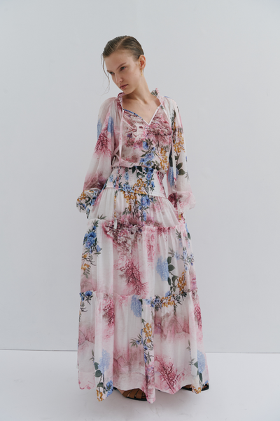 Nina Maxi Skirt Snow Queen