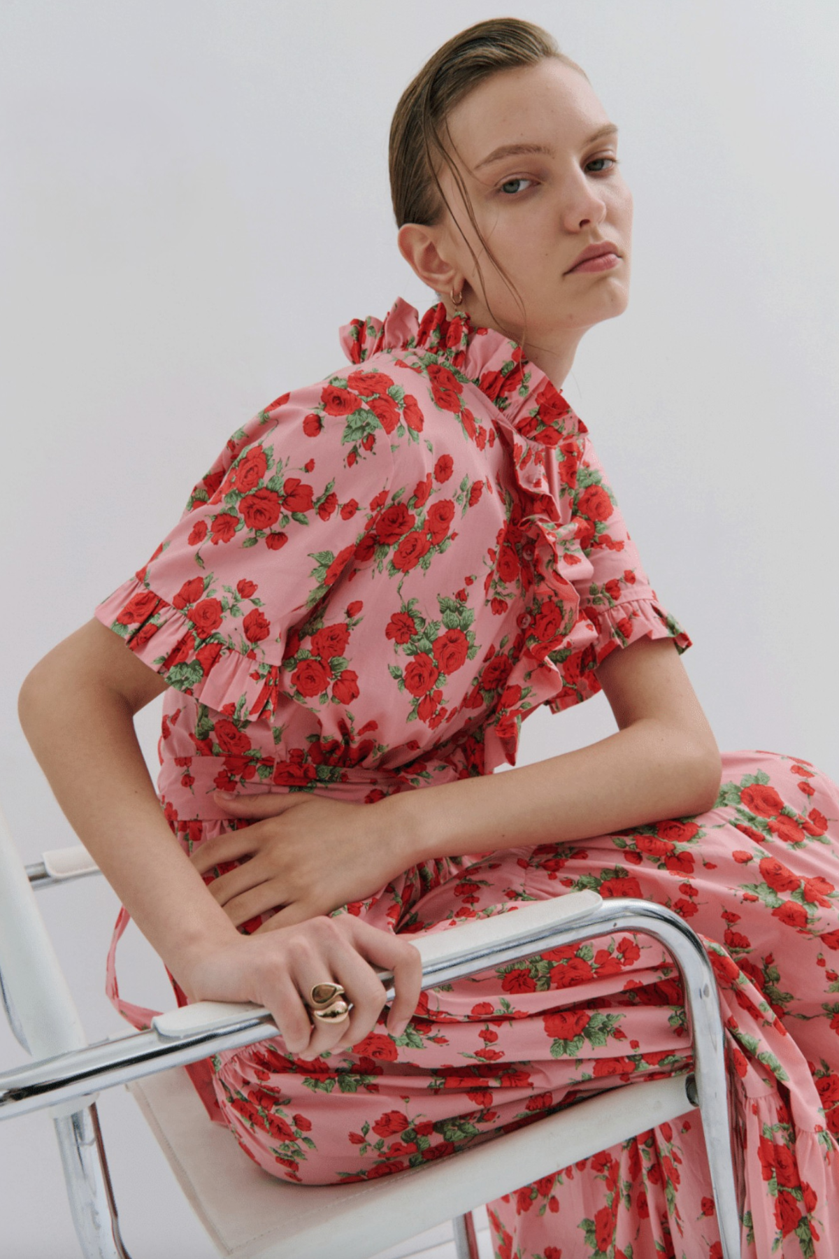Zara Maxi Dress Queen of Roses