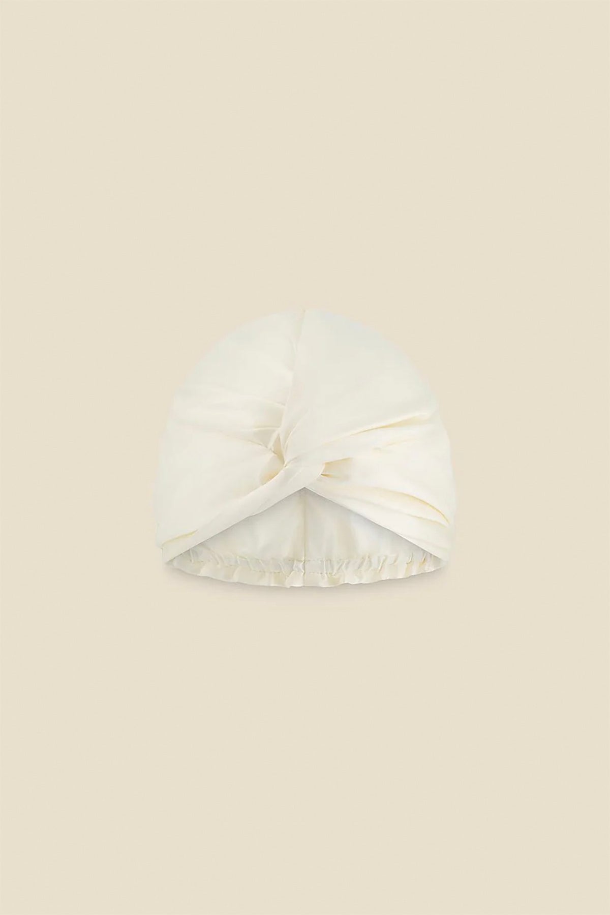 Majestic Ivory Pure Silk Turban