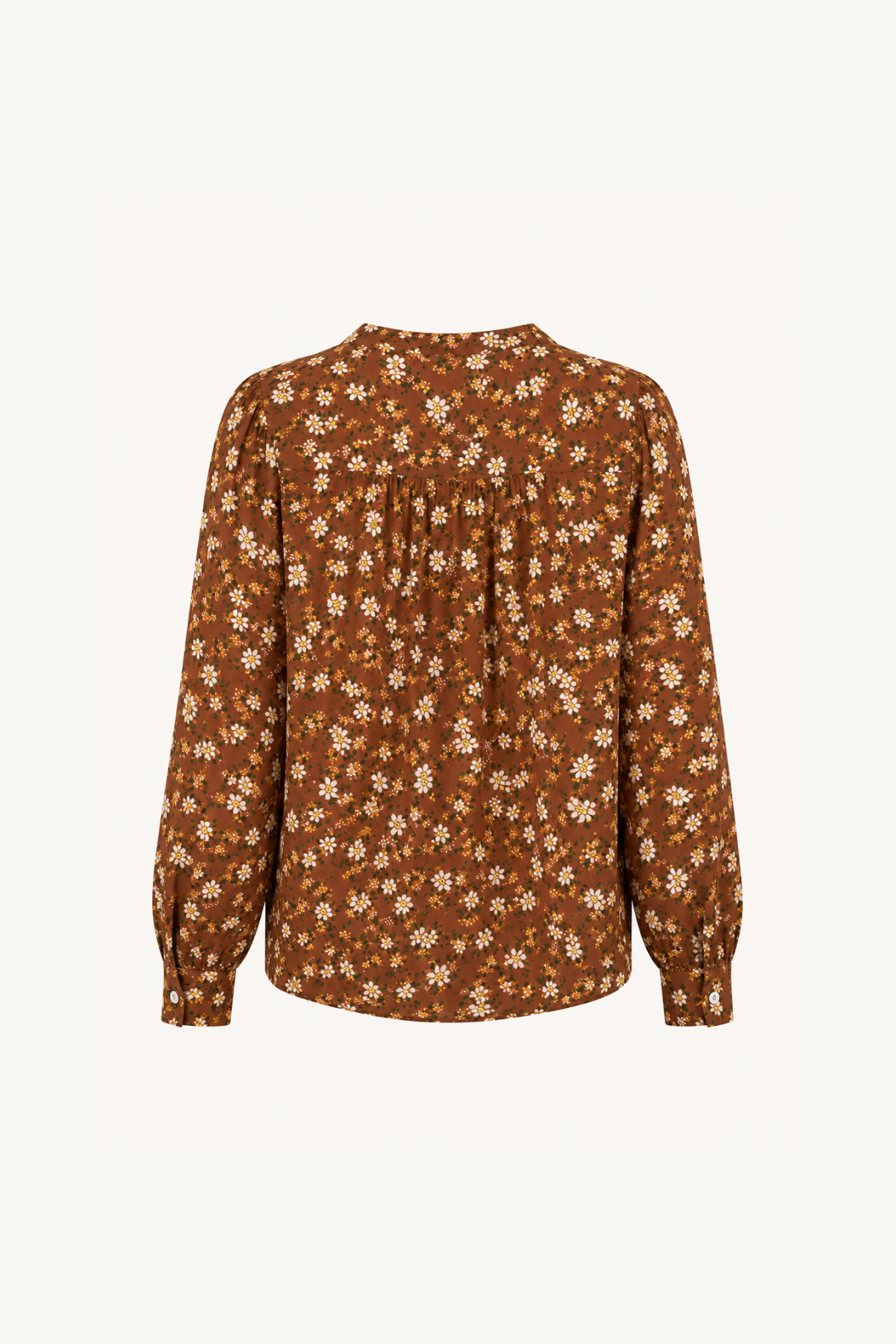 Amy Blouse Chocolate Floral