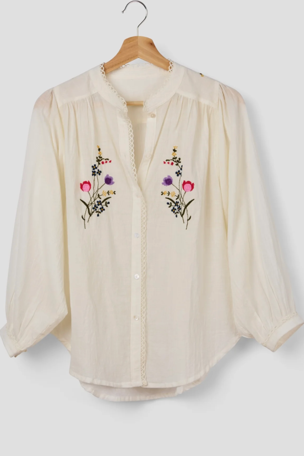 Posie Blouse Chalk