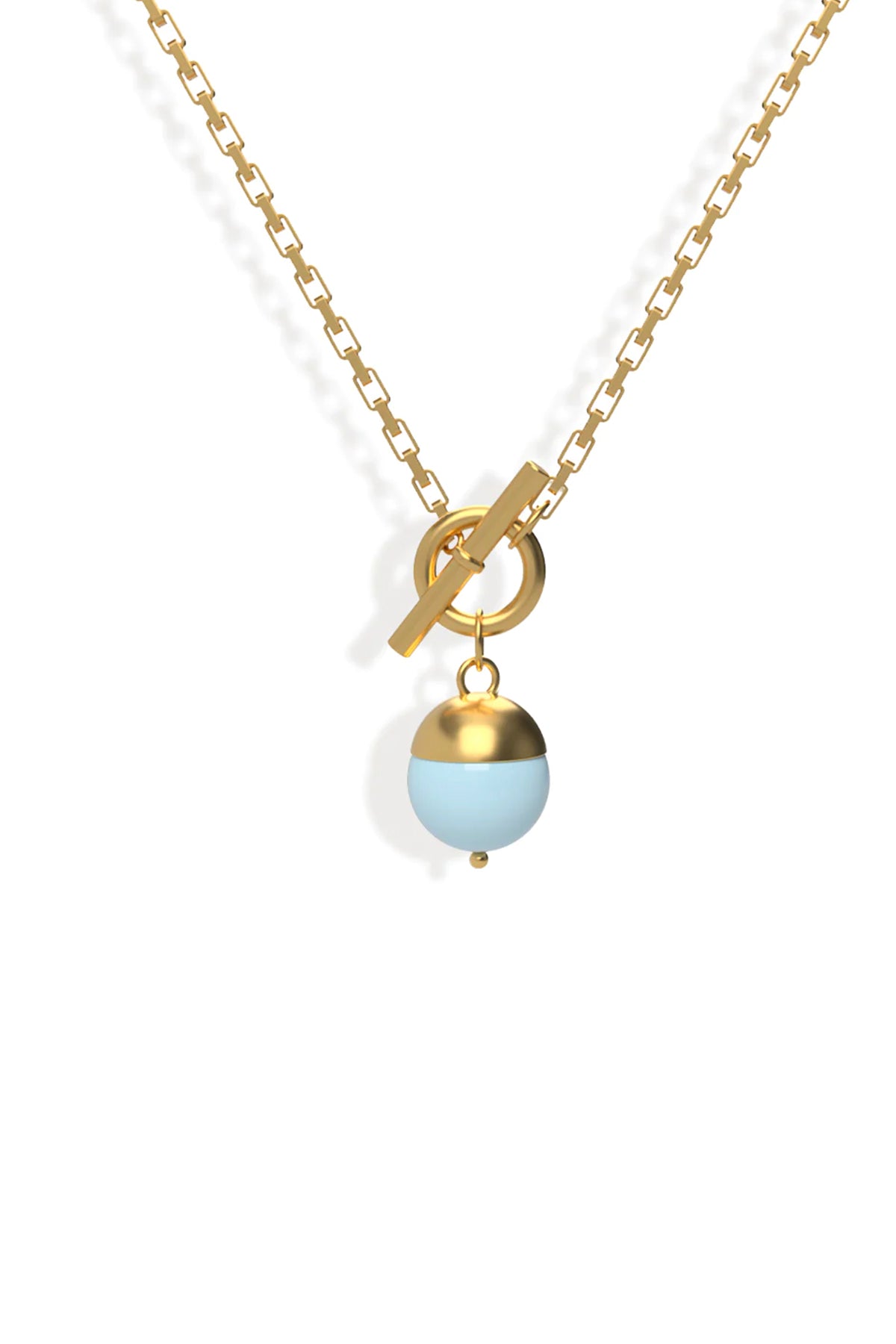 Mimi Necklace Pale Blue