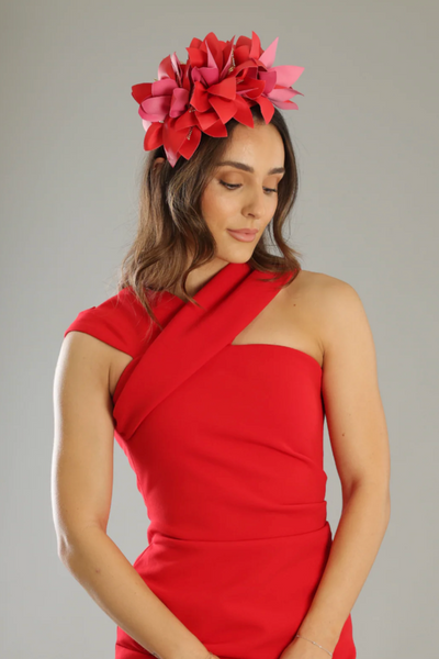 Devon Headpiece Red