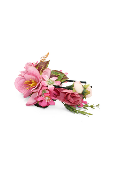 Dori Flower Crown Hot pink