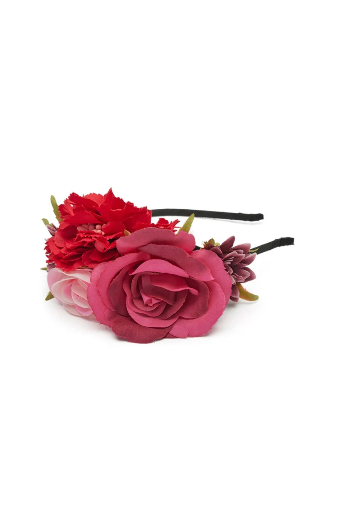Ivy Flower Crown Pink