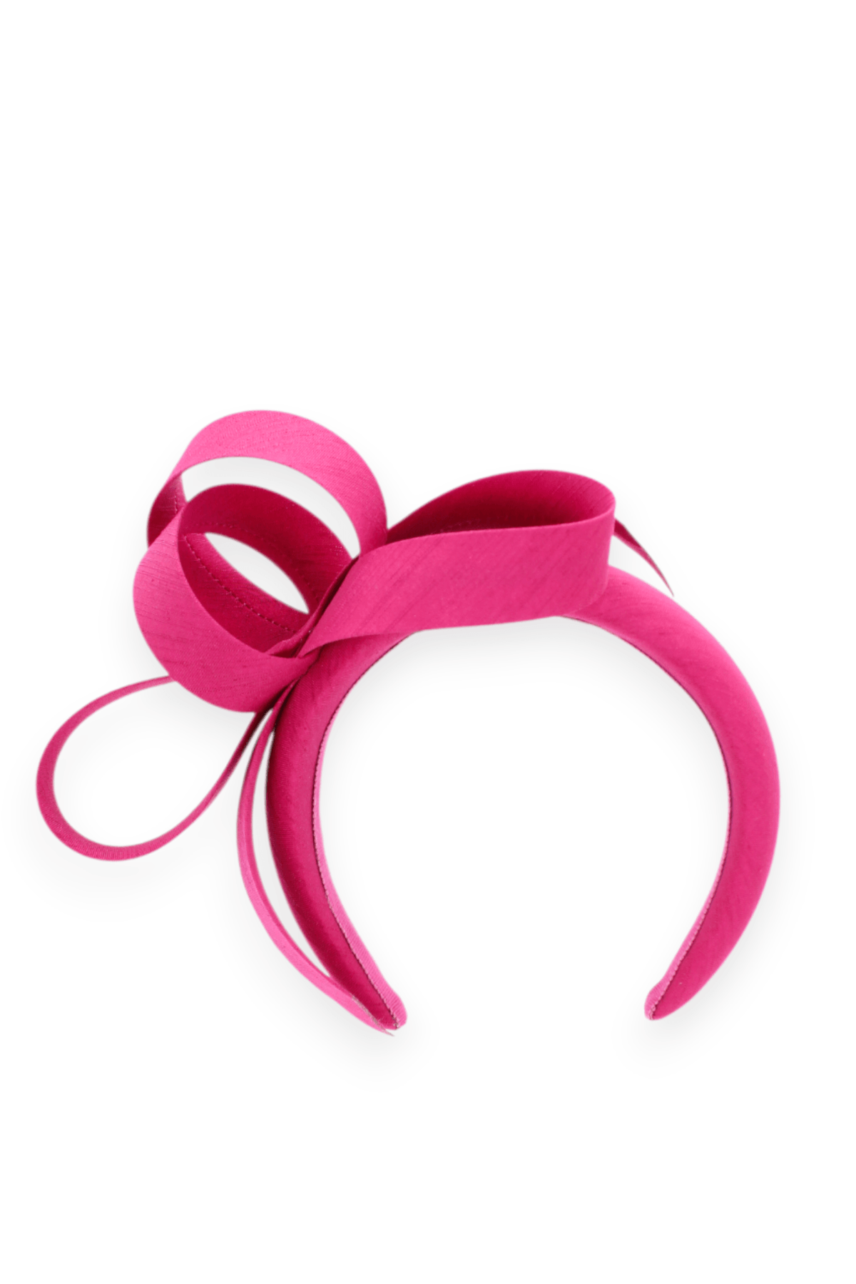 Mel Fascinator Hot Pink