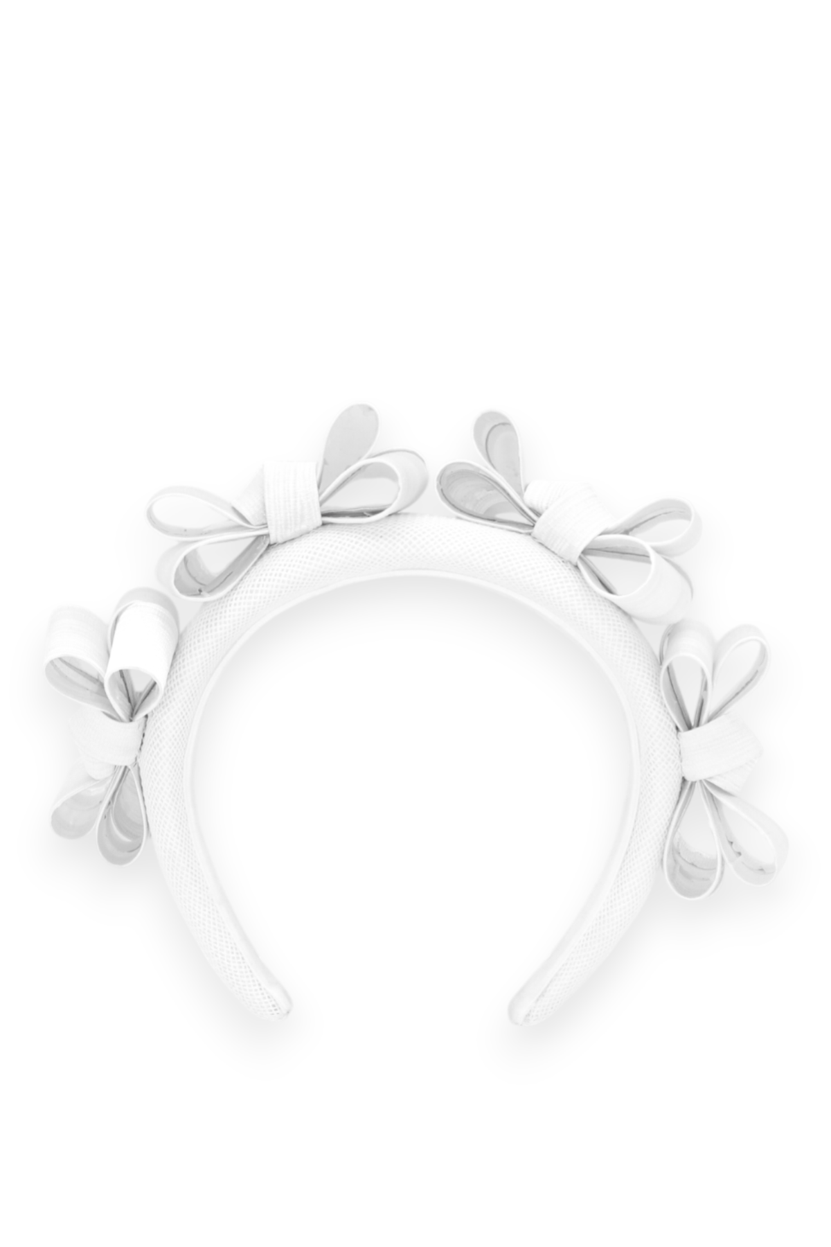 Poppy Fascinator White