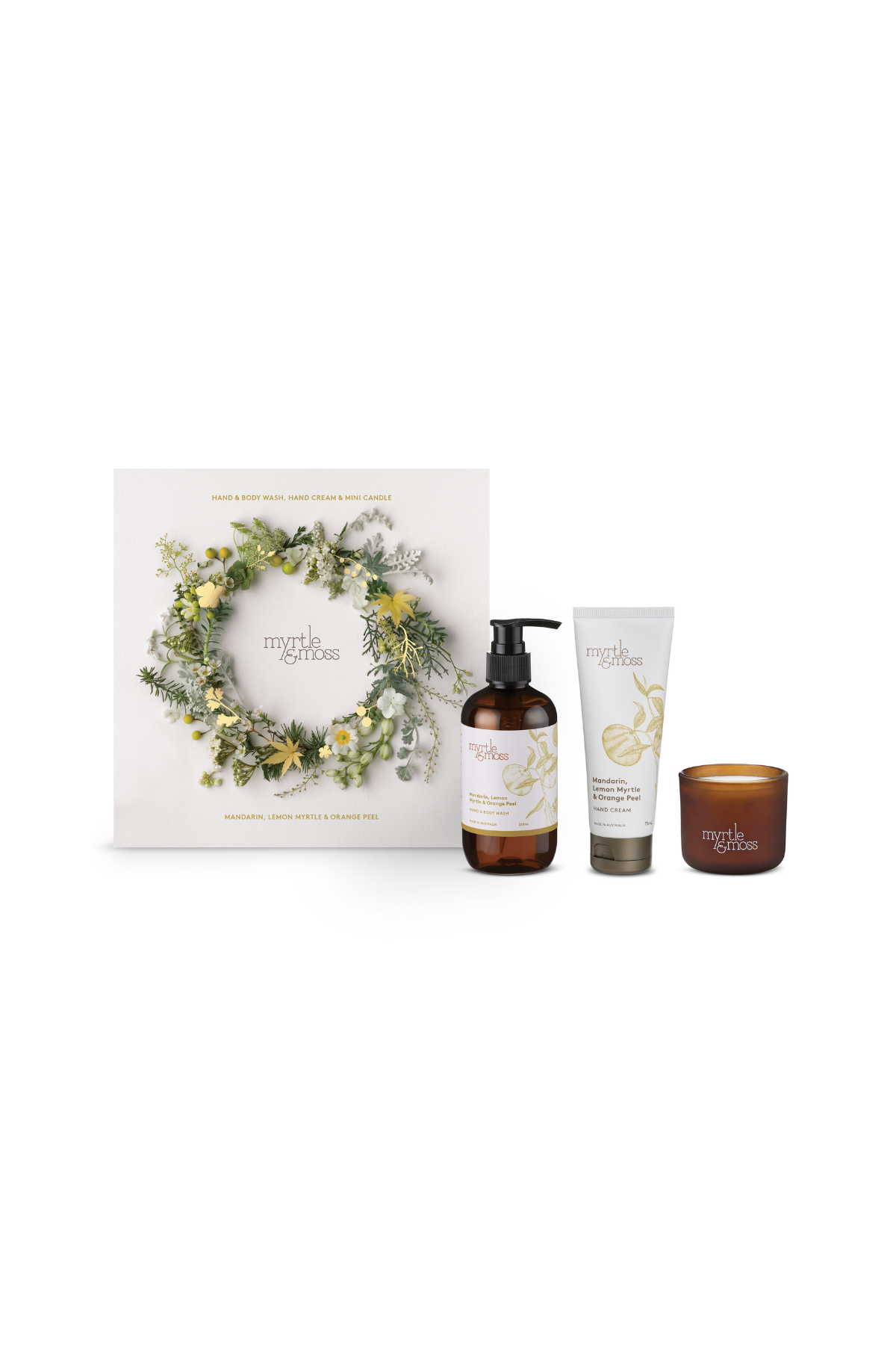 Citrus Trio Body Wash, Hand Cream & Mini Candle
