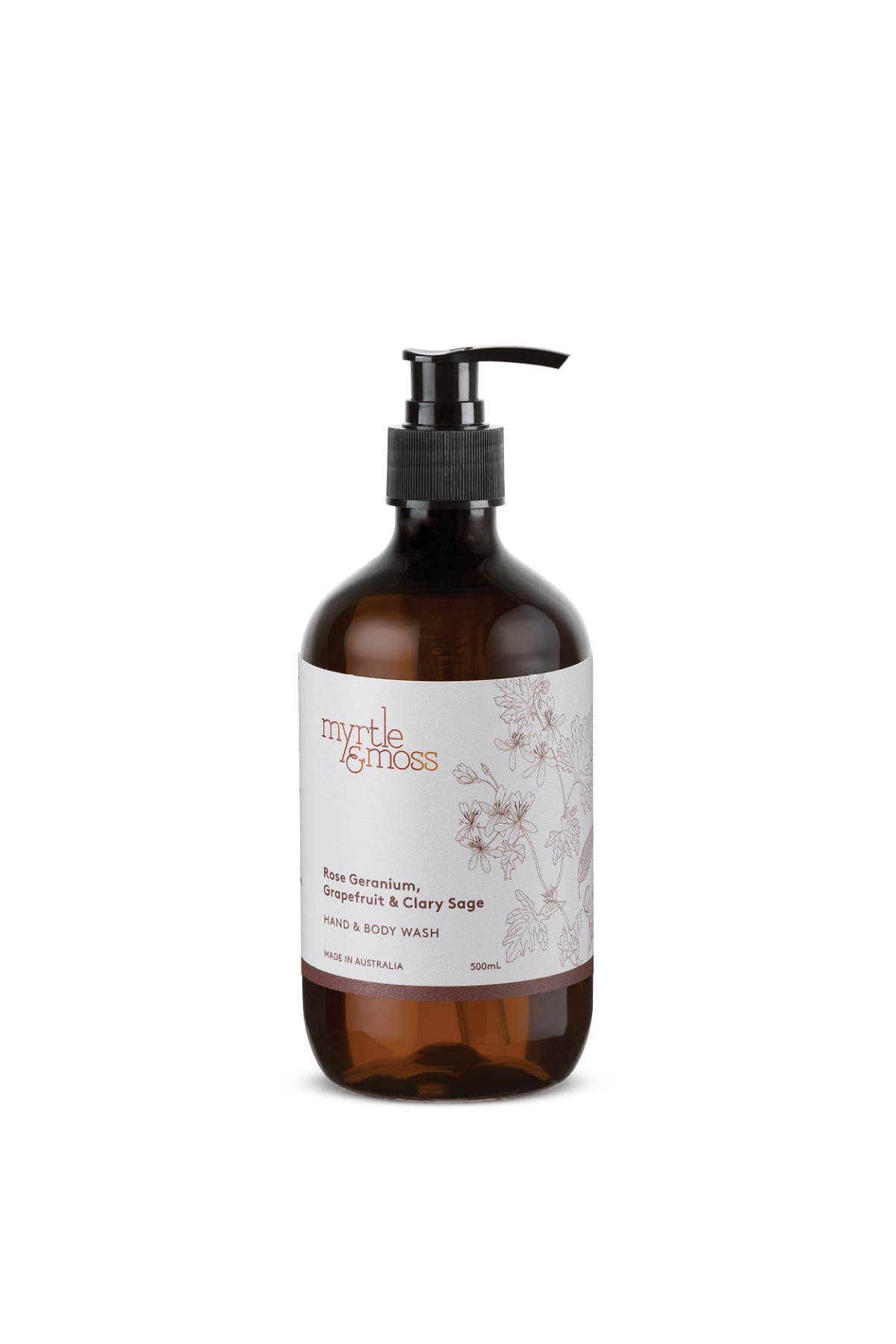 Rose Geranium & Grapefruit Hand & Body Wash