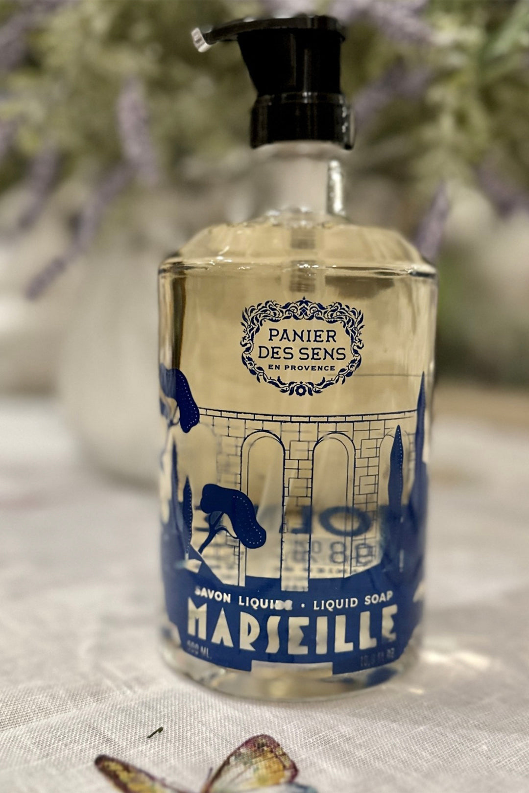 Olive Glass Marseille Liquid Soap – The Farmers Wife