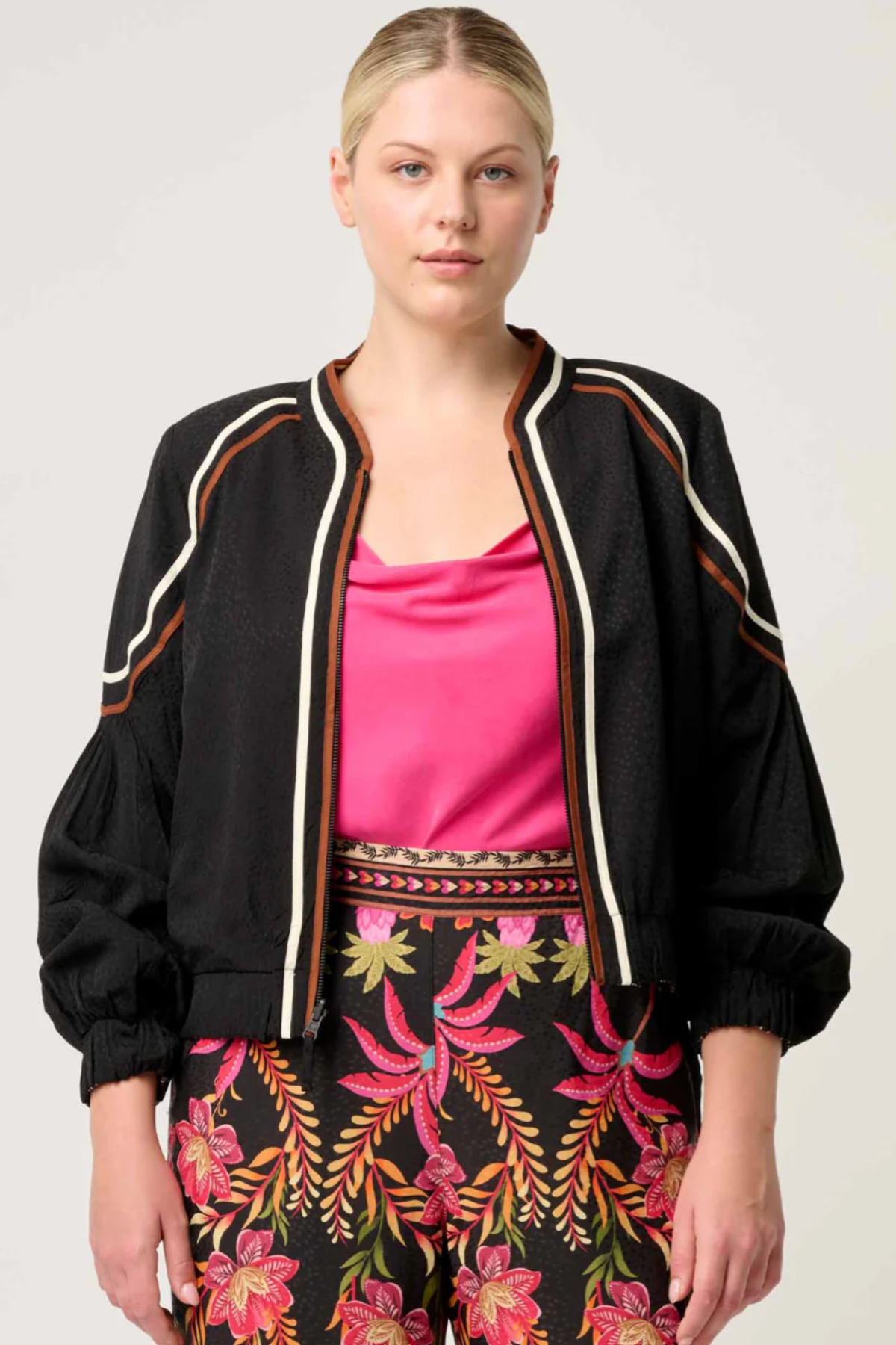 Arabella Reversible Viscose Jacket