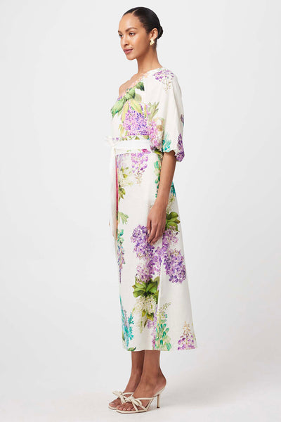 Bahia One Shoulder Dress Wisteria