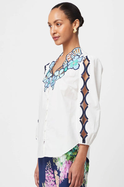 Christina Embroidered Blouse