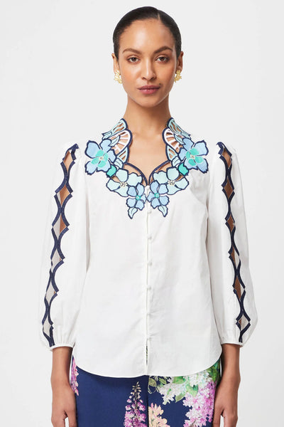 Christina Embroidered Blouse