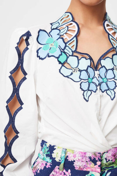 Christina Embroidered Blouse