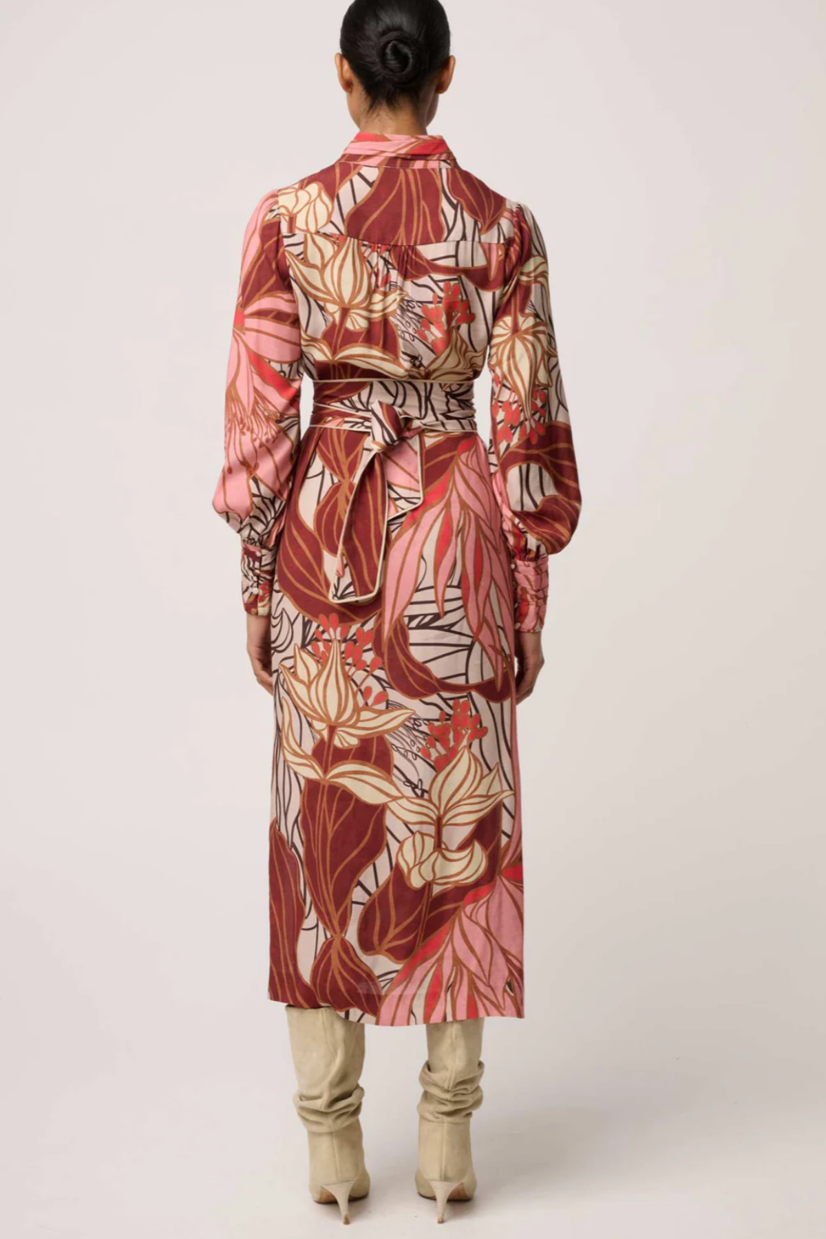 Edith Midi Dress Cathedral Botanic