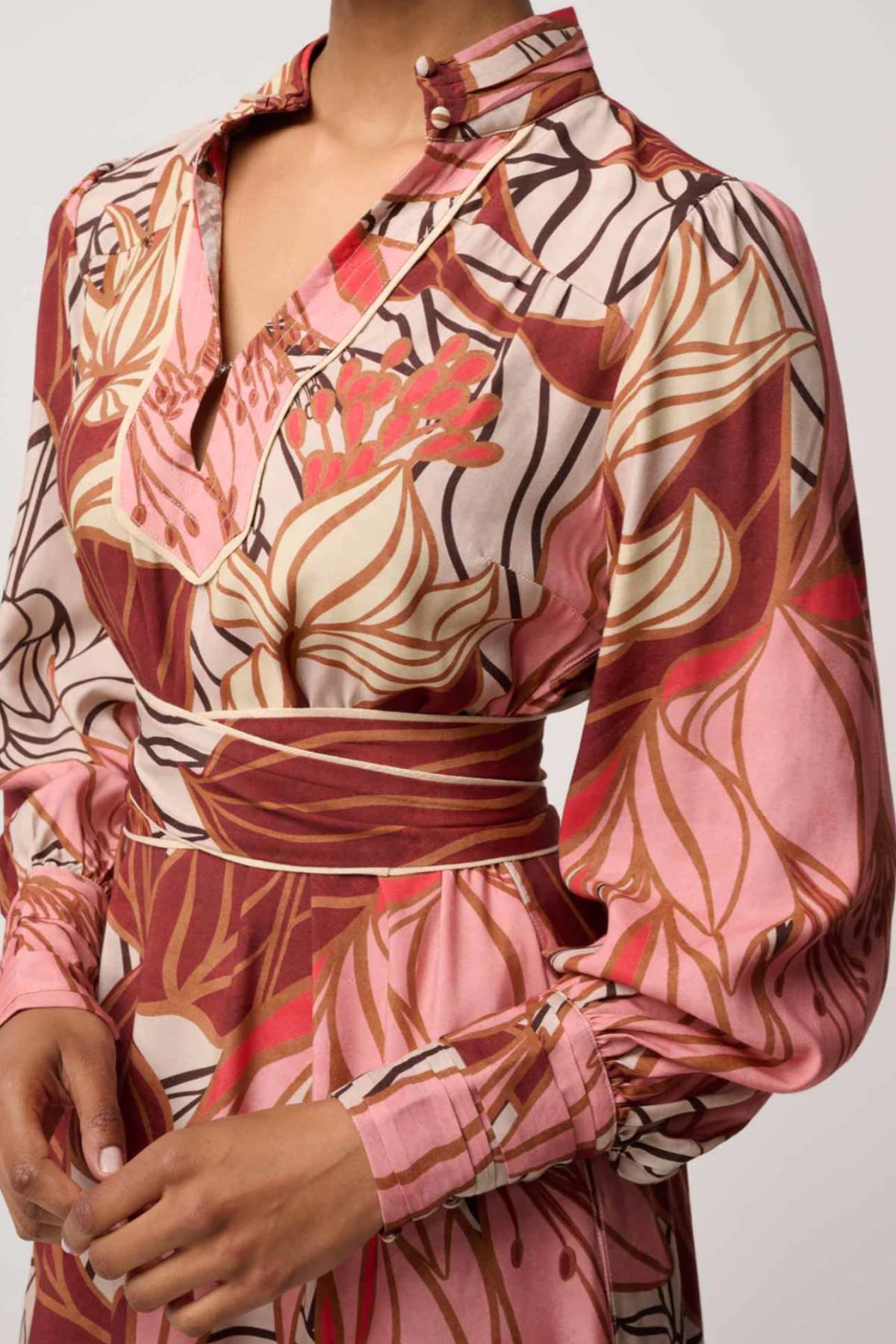 Edith Midi Dress Cathedral Botanic