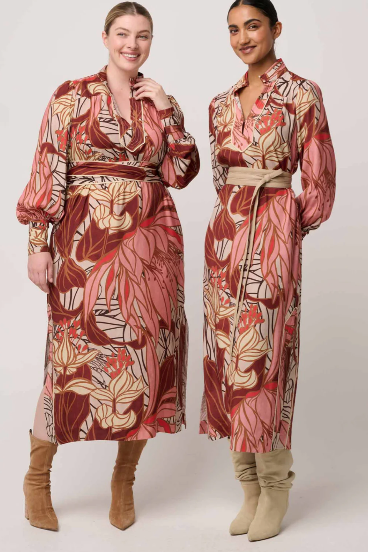 Edith Midi Dress Cathedral Botanic
