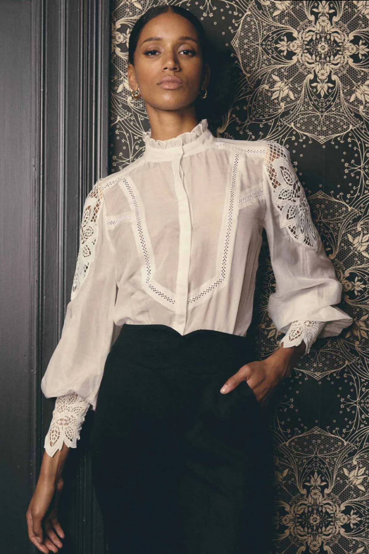 Sevilla Cotton Silk Blouse