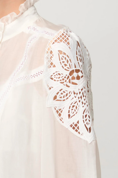 Sevilla Cotton Silk Blouse