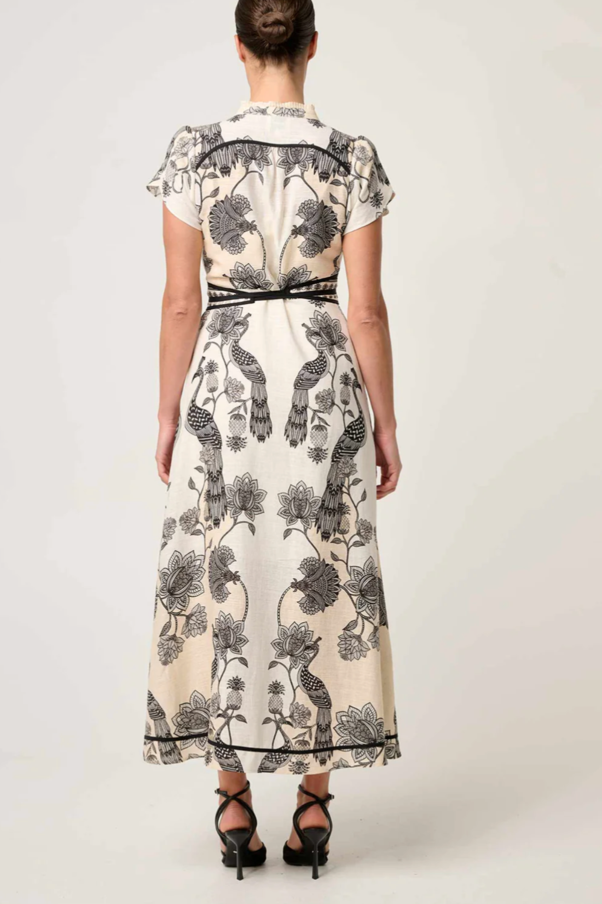 Xanthia Print Dress Imperial Stone