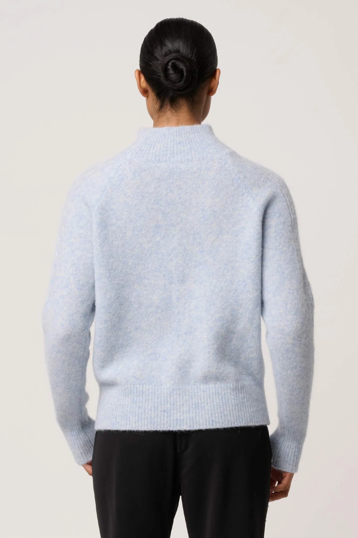 Savanna Alpaca Sweater Blue Frost