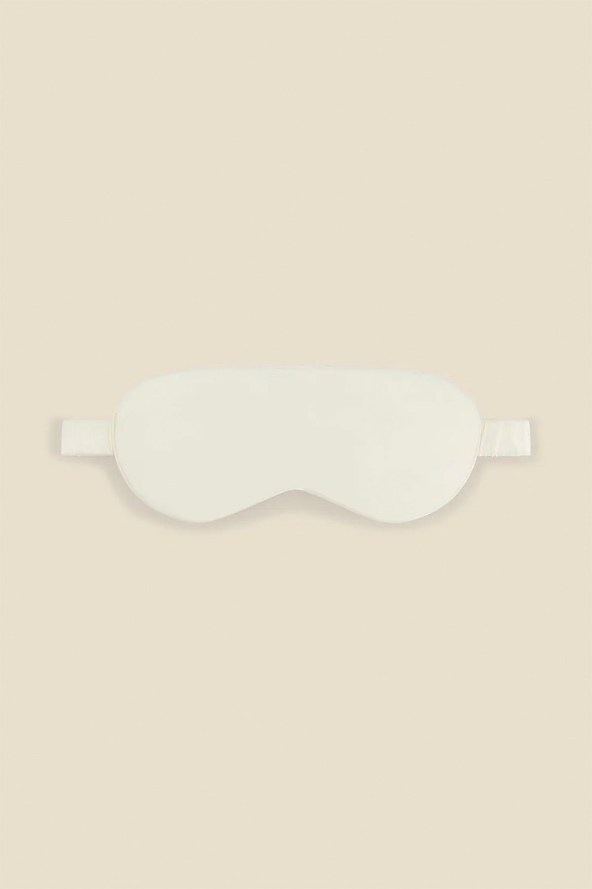 Opulent Ivory Pure Silk Eyemask