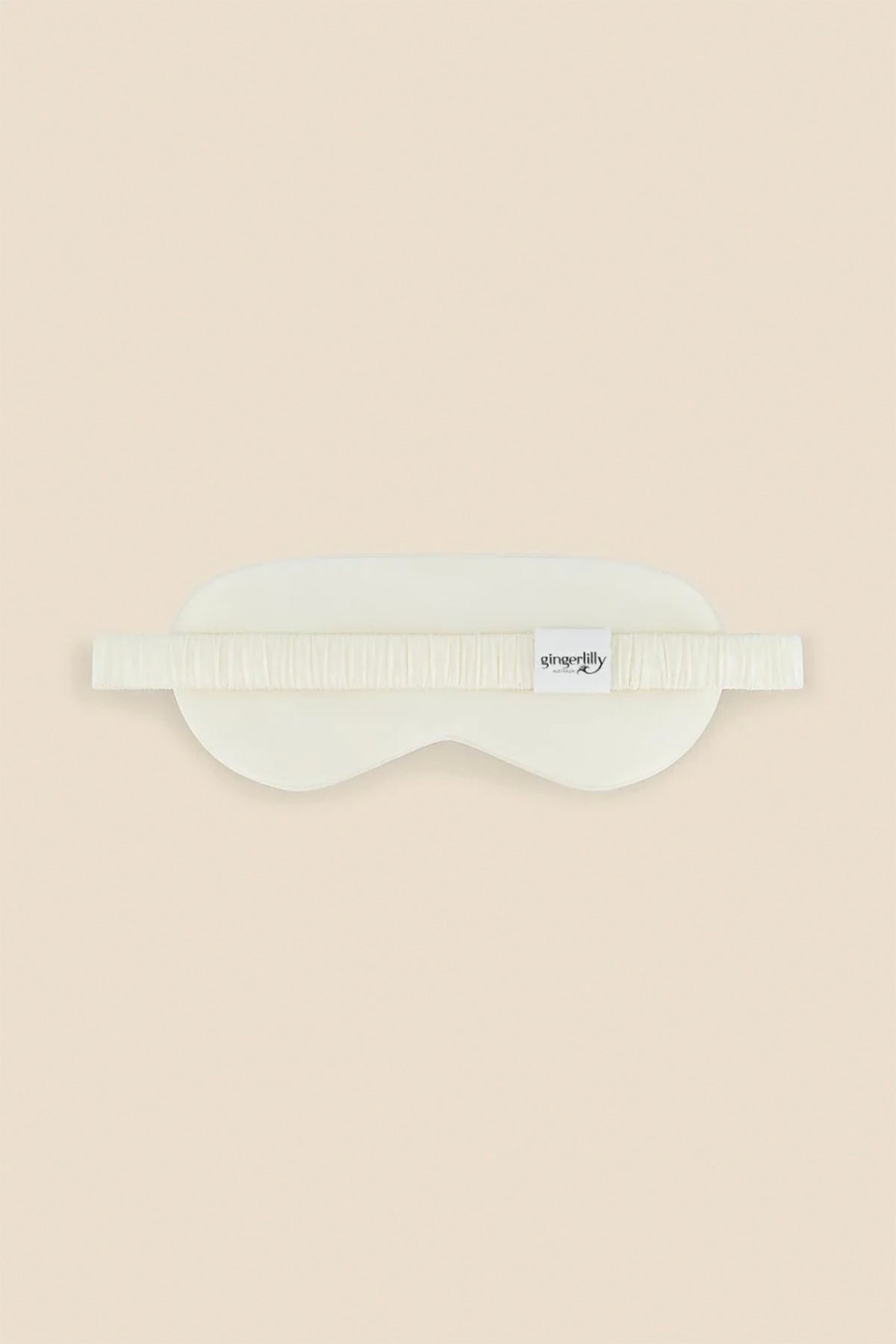 Opulent Ivory Pure Silk Eyemask