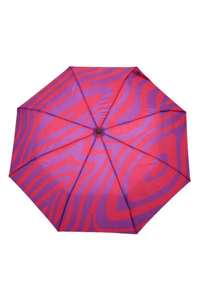 Duck Umbrella Compact ­ Swirl in Pink