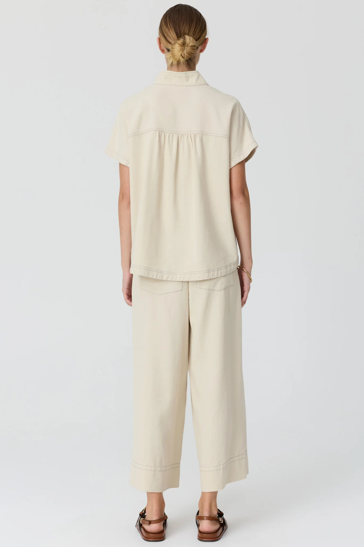 Anise Blouse Pebble