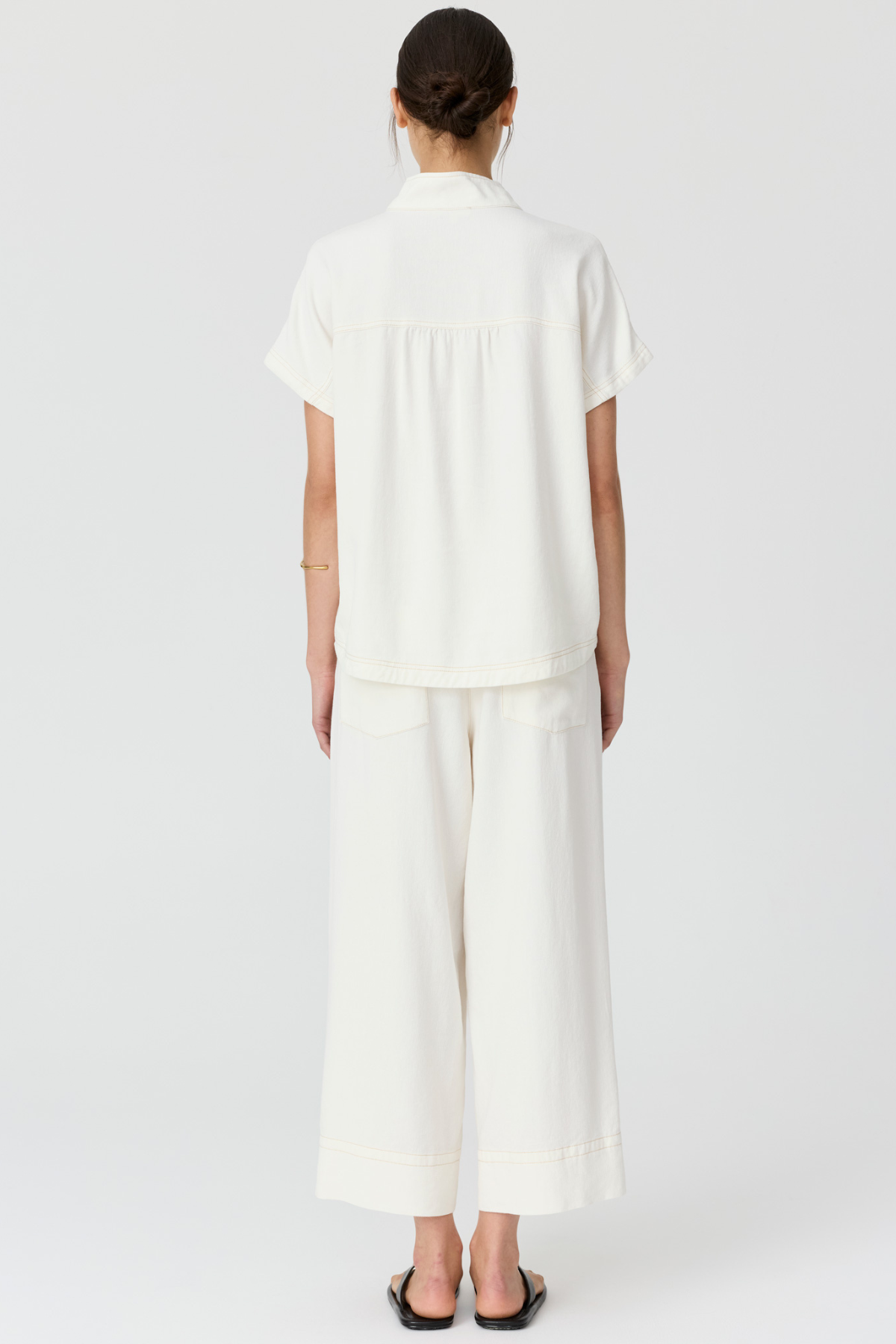 Anise Crop Pant Chalk