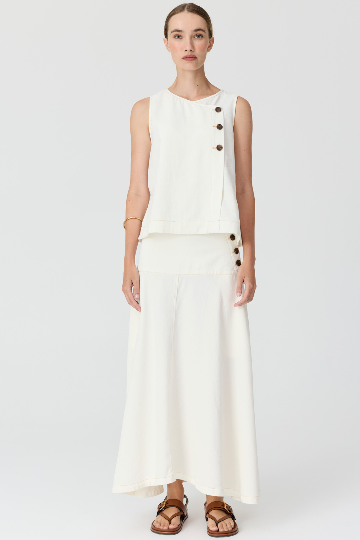 Anise Skirt Chalk