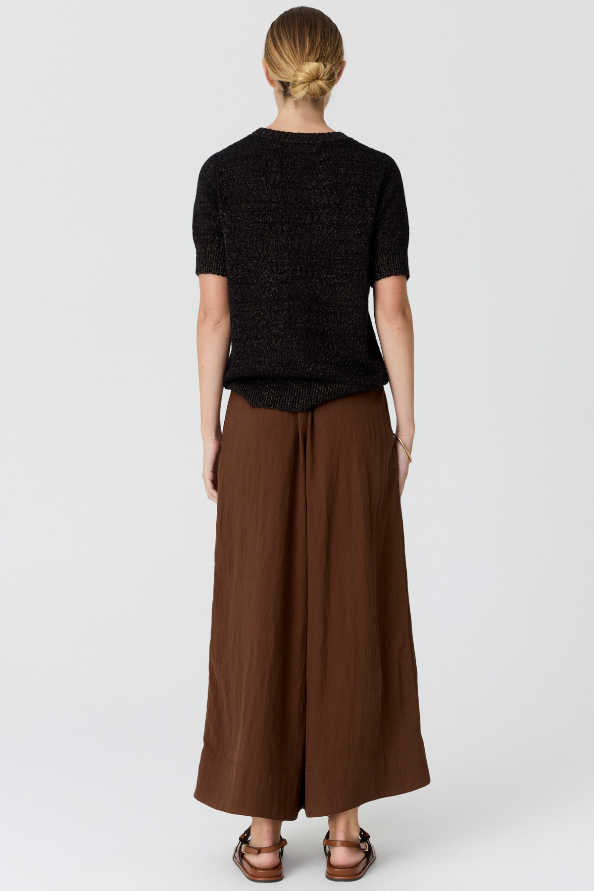 Cedar Lurex Knit Black Copper