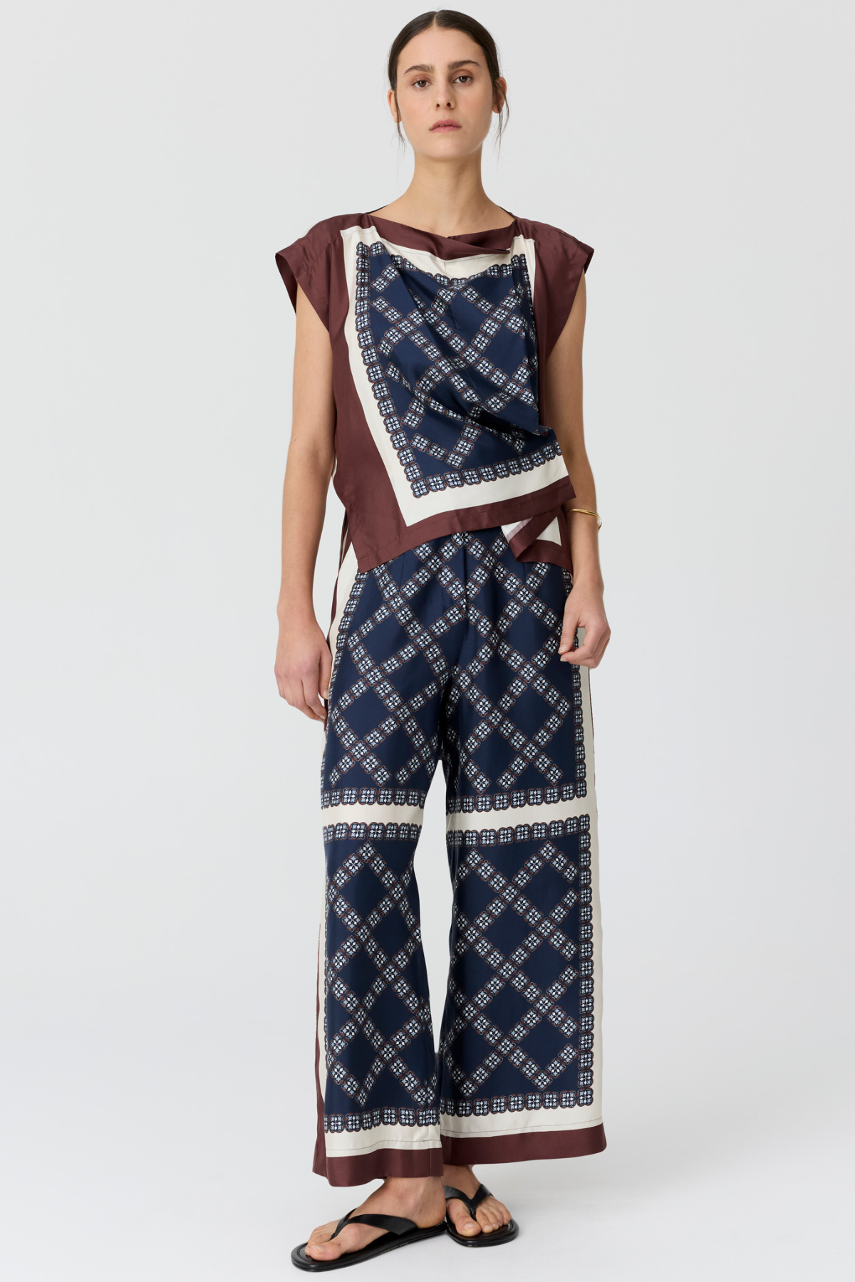 Eden Scarf Blouse