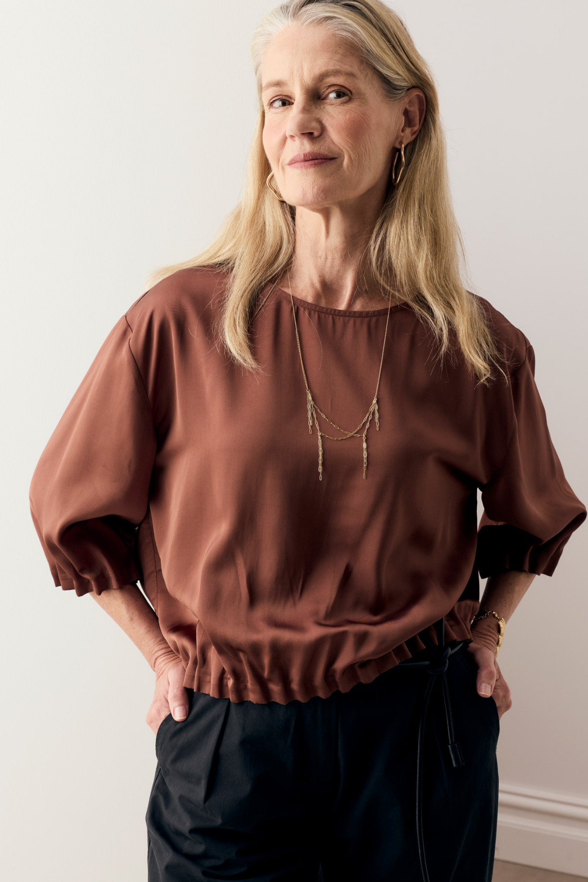 Innes Blouse Toffee