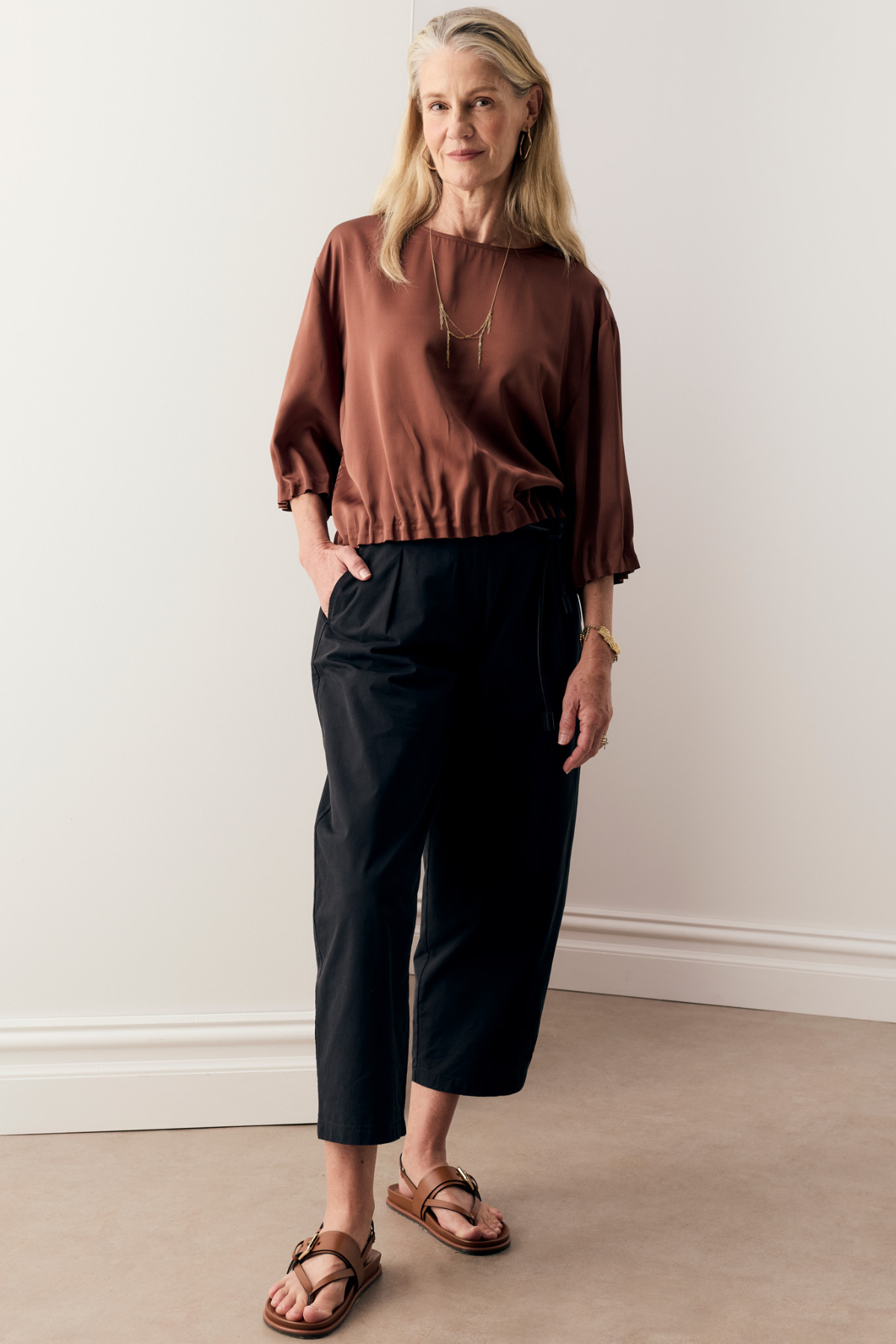 Innes Blouse Toffee