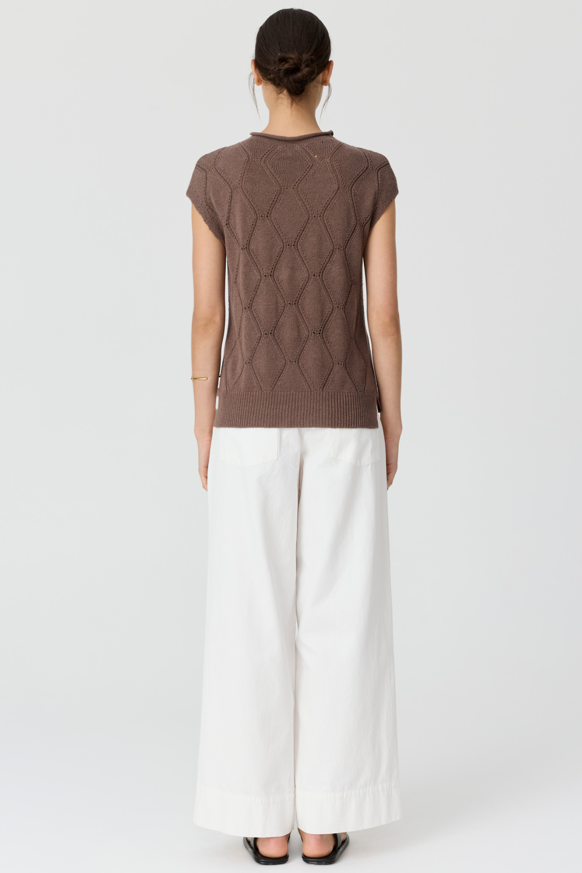 Rosin Cable Knit Chocolate