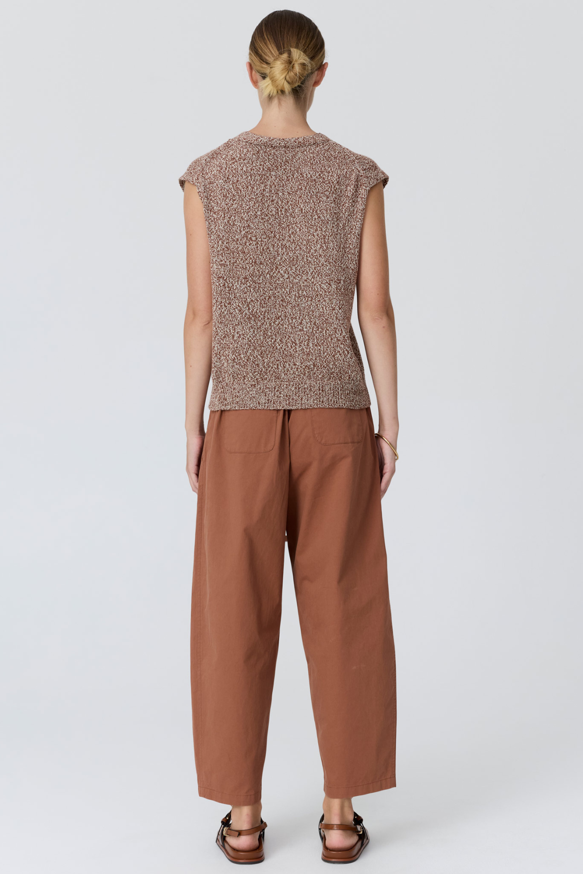 Rye Knit Vest Toffee