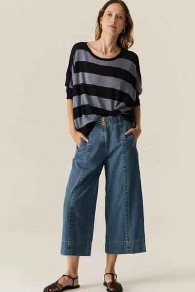 Carsen Crop Pant Light Wash