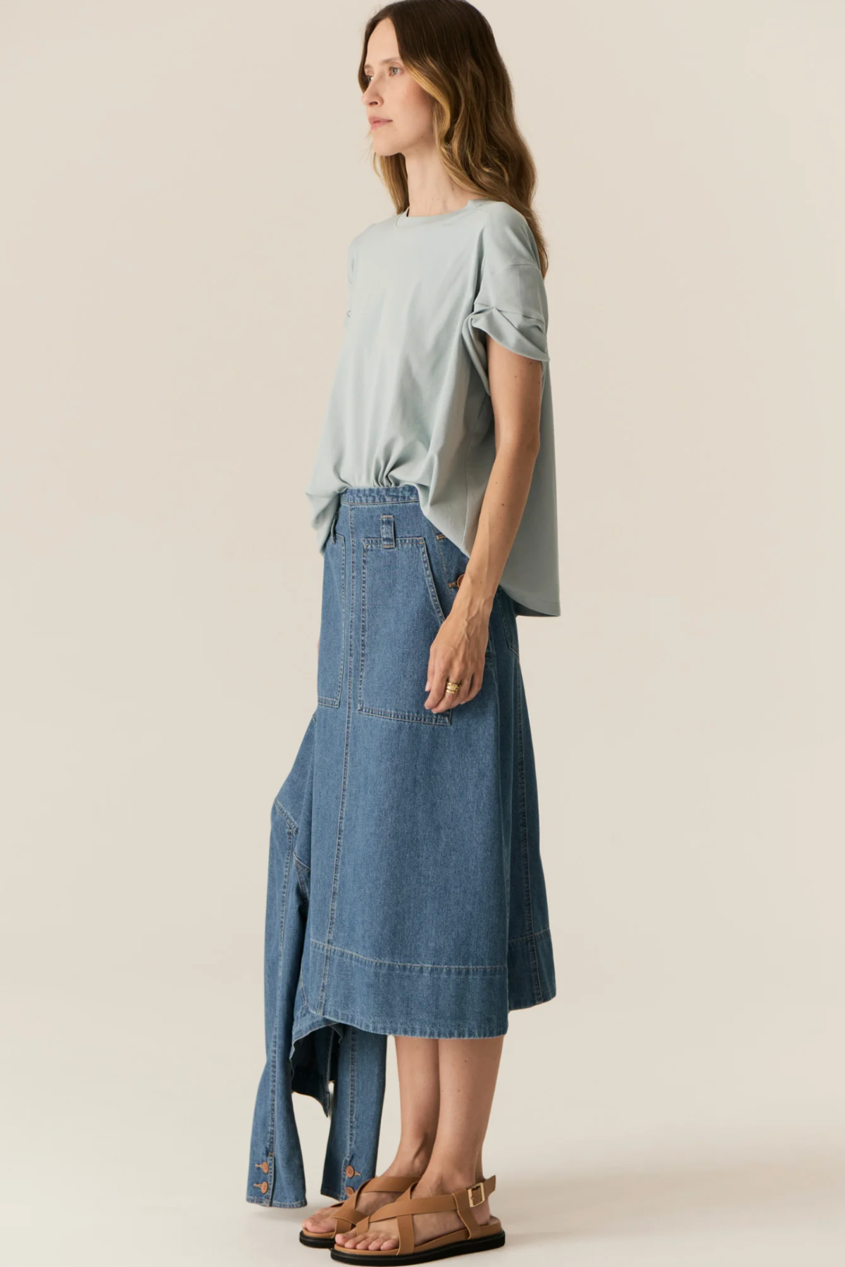 Carsen Skirt Light Wash