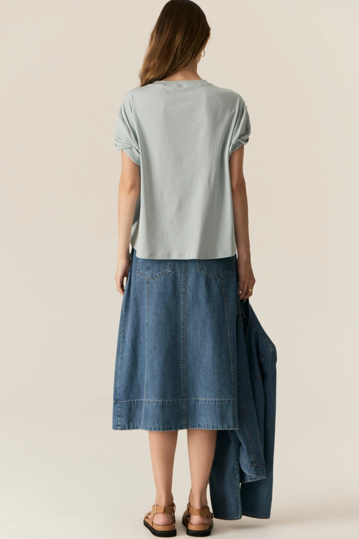 Carsen Skirt Light Wash