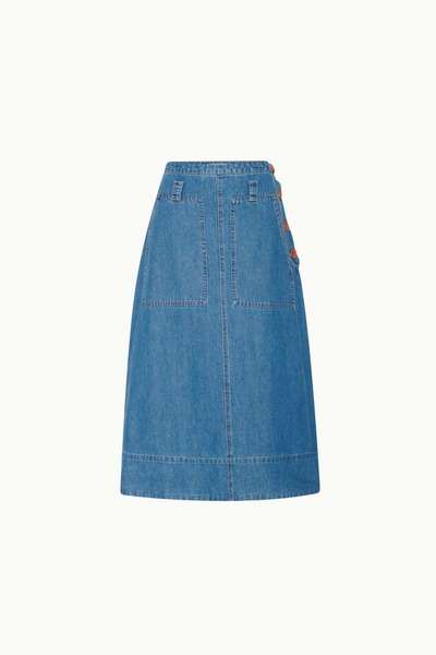 Carsen Skirt Light Wash