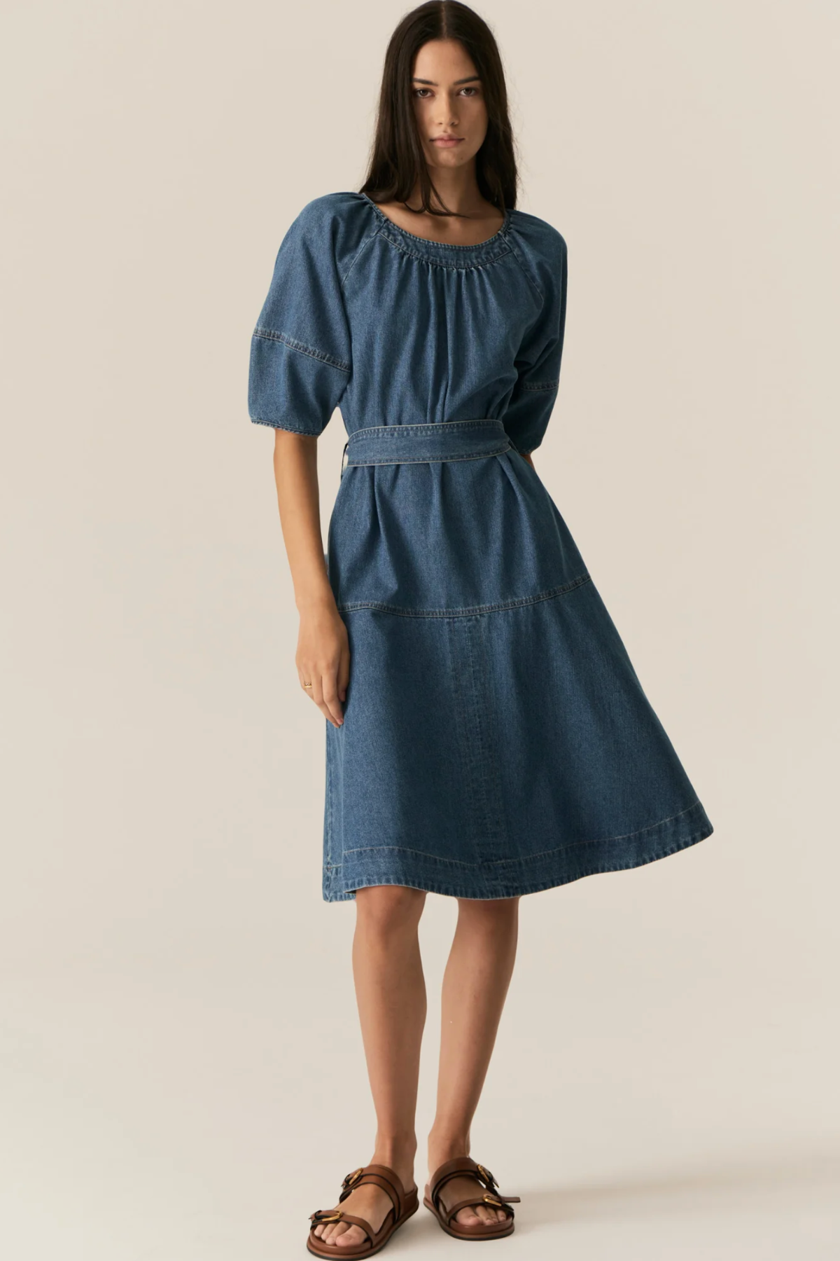 Carsen Dress Light Wash