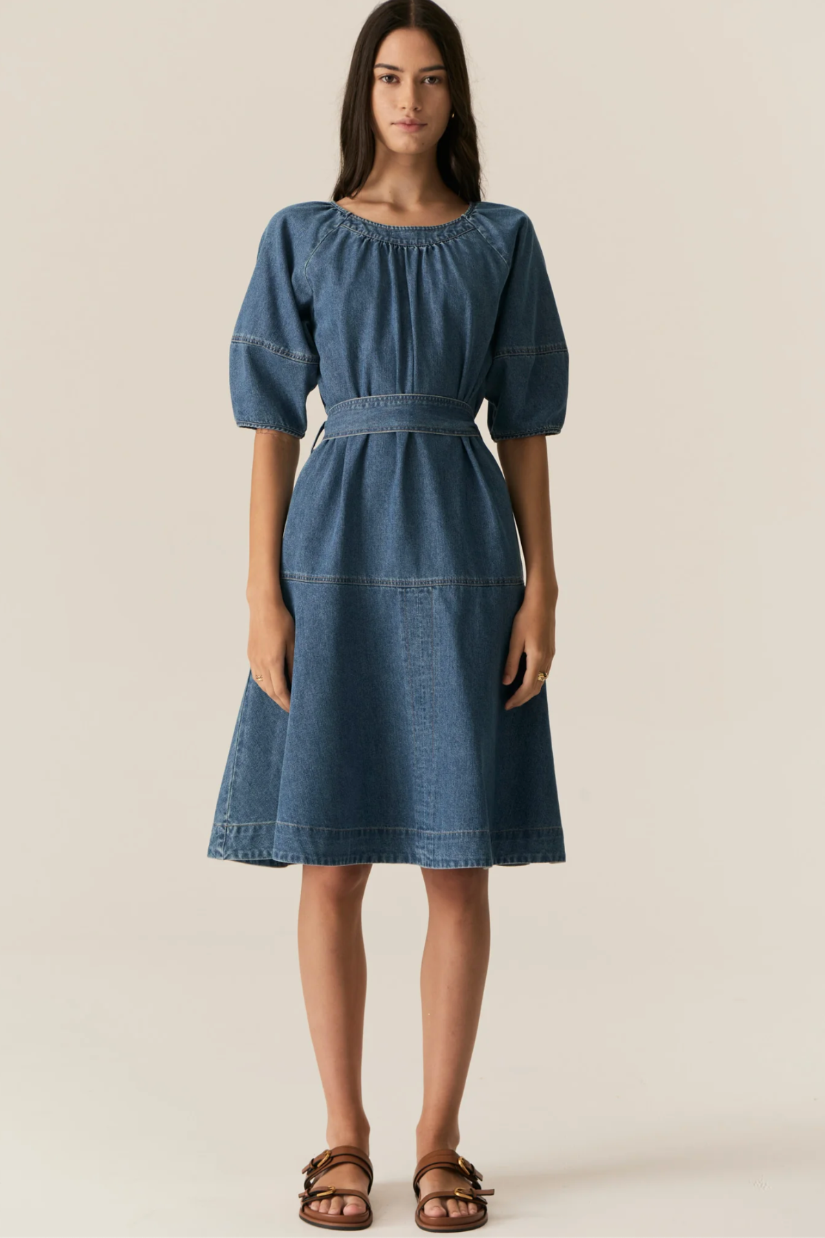 Carsen Dress Light Wash