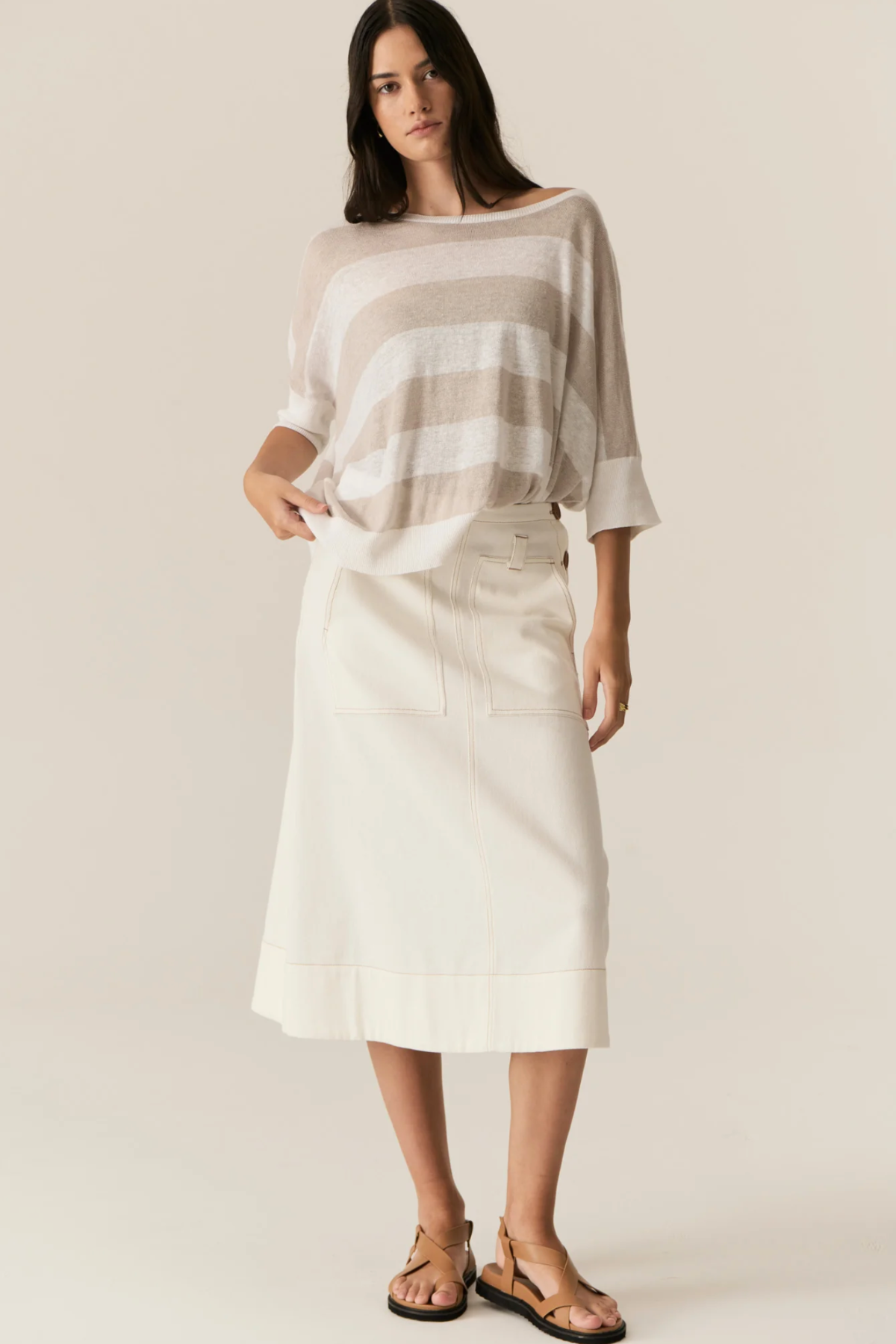 Carsen Skirt Ecru