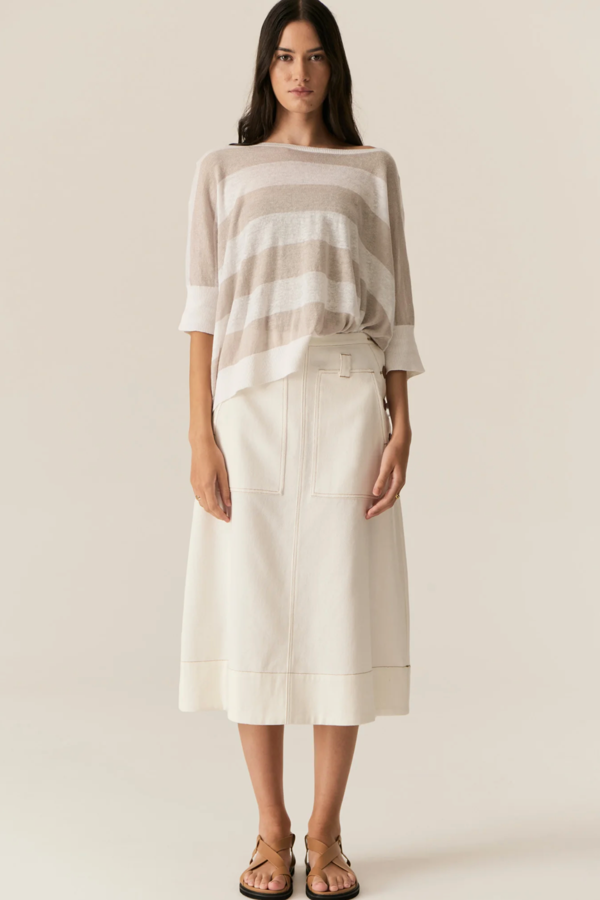 Carsen Skirt Ecru