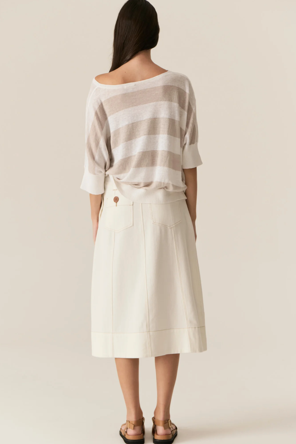 Carsen Skirt Ecru