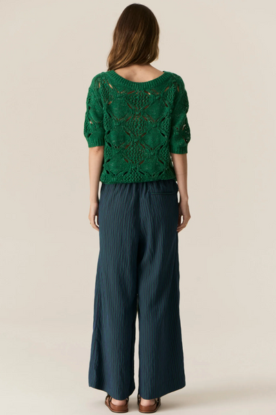 Caruso Bobble Knit Green